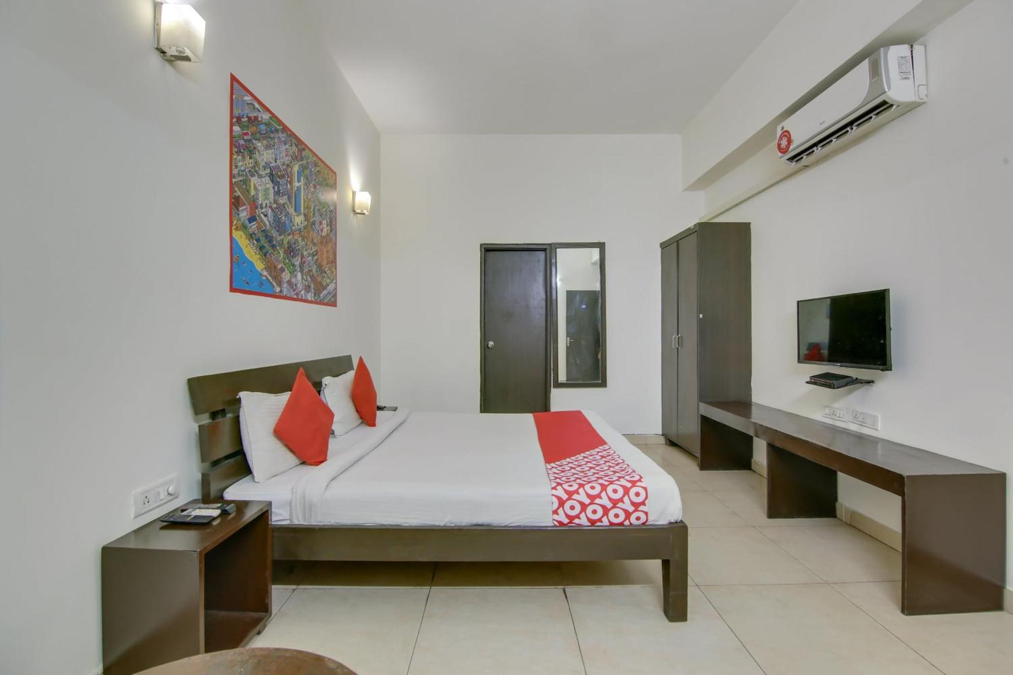 גורגאון Hotel O Dream View Near Omaxe Celebration Mall מראה חיצוני תמונה